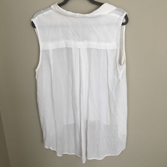 Anthropologie Cloth & Stone Sleeveless Button Down - Picture 3 of 4